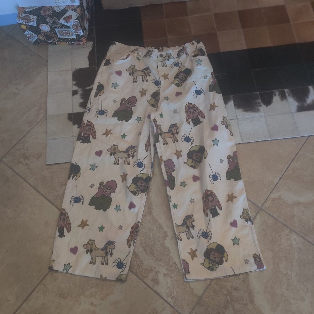 Lazy Oaf pants size 40 M 18 W New UNISEX